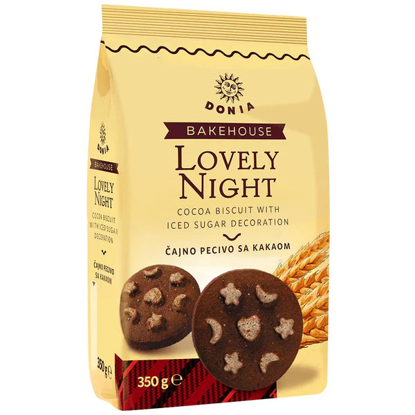 Donia Bakehouse Lovely Night - Cocoa Biscuits 350g