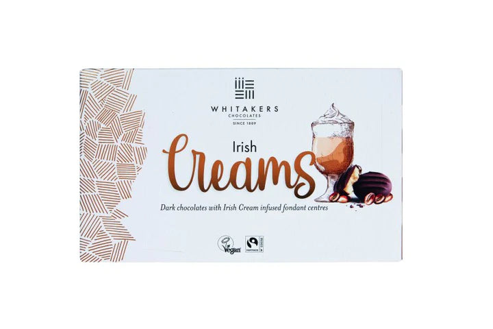Whitakers Dark Chocolate Irish Creams, 150g