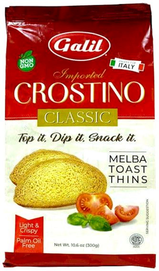 Galil Classic Melba Toast Thins, 300g