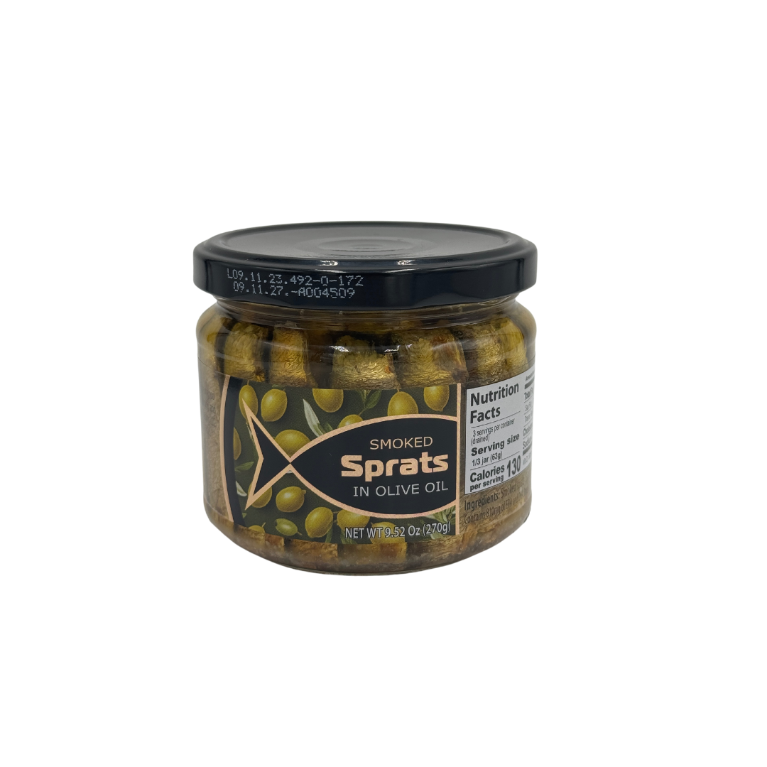 Smoked Sprats in Olive Oil, 270g