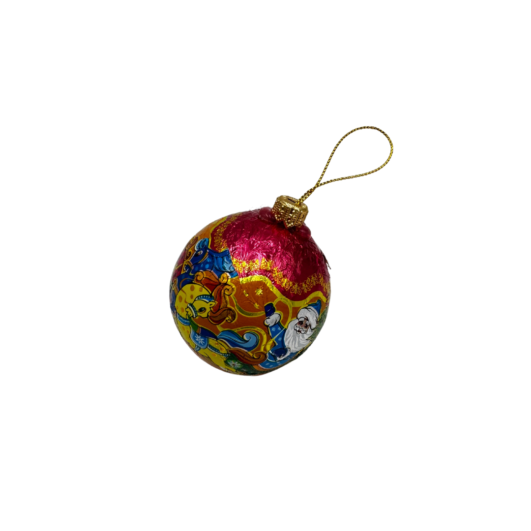 Christmas Ball Chocolate Ornament, 40g