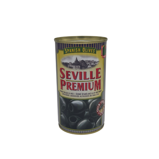 Seville Premium Spanish Black Olives, 350g