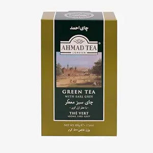 Ahmad Tea Green Tea w/ Earl Grey, 500g