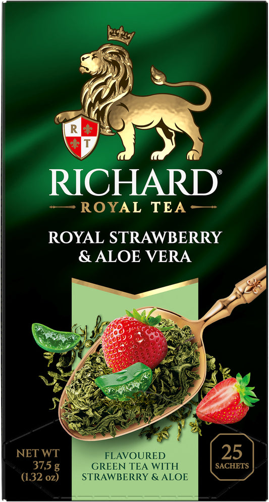 Richard Royal Strawberry & Aloe Vera Tea, 25TB