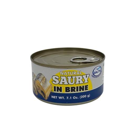 Natural Saury in Brine, 200g