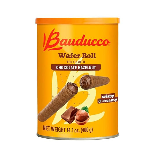 Wafer Roll Filled w/ Chocolate Hazelnut, 400g