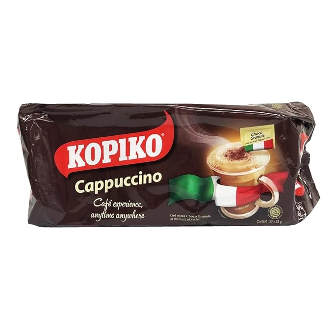 Kopiko Cappuccino Coffee, 30 Packs