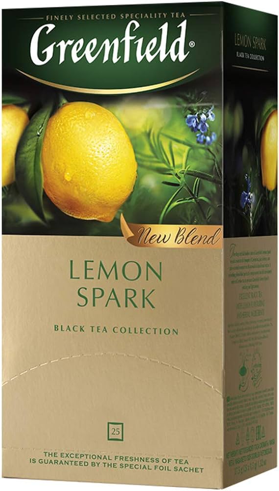 pack of Greenfield Lemon Spark, 25TB