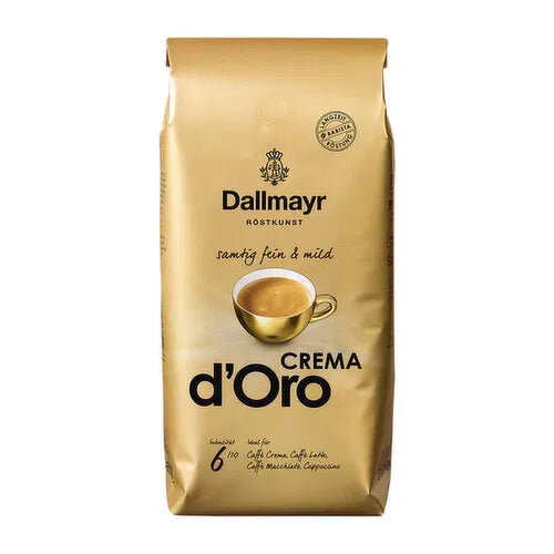 Dallmayr Crema D'Oro Whole Bean Coffee, 500g