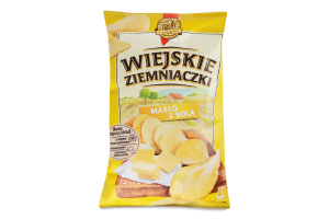 Wiejskie Ziemniaczki Potato Chips Butter w/ Salt, 130g