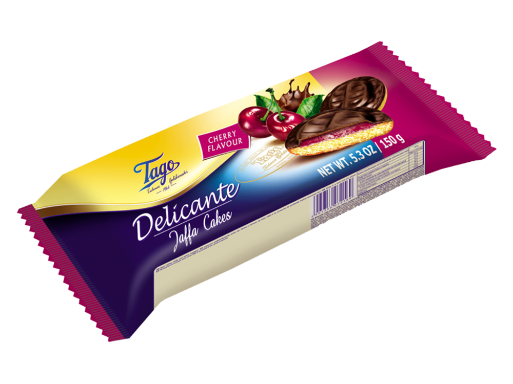 Delicante Jelly Cherry Cookies, 150g