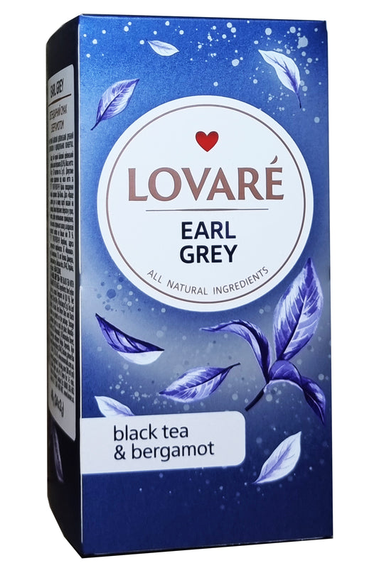 box of Lovare Earl Grey Tea, 48g