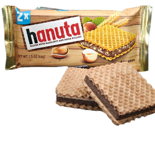 Hanuta Hazelnut & Cocoa Cream Wafers, 2 Pieces