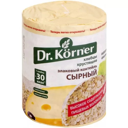 Dr. Korner "Cereal Cocktail" Cheese Crispbread, 100g