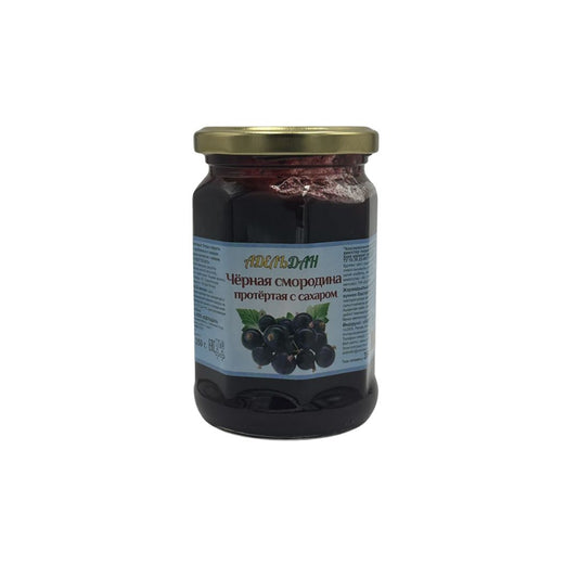 Blackcurrant Pureed w/ Sugar, 350g