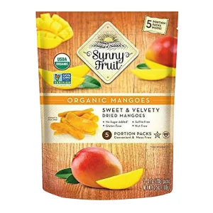 Sunny Fruit Organic Mangoes, 100g