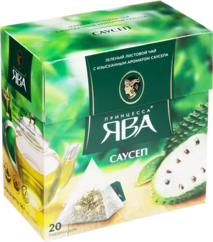 pack of Princess Yava Soursop Tea, 20TB