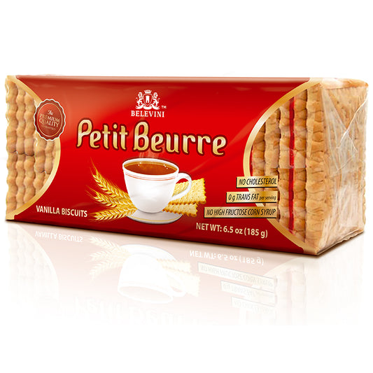 Petit Beurre Vanilla Flavored Biscuits, 185g