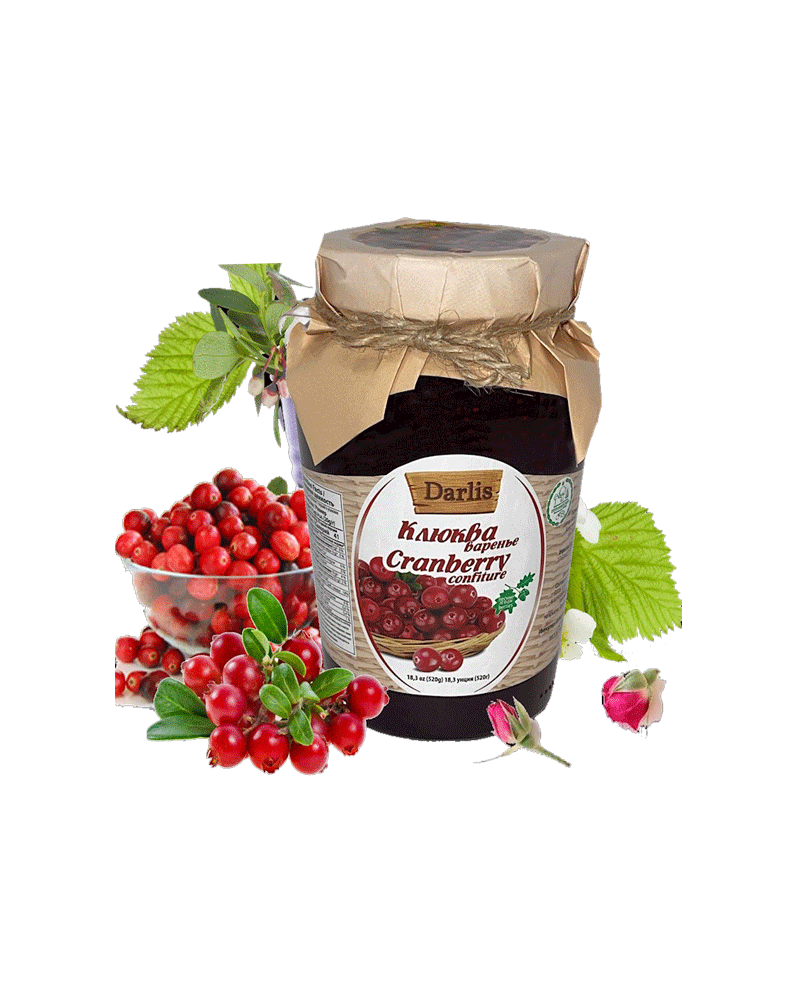 Darlis Cranberry Confiture, 520g