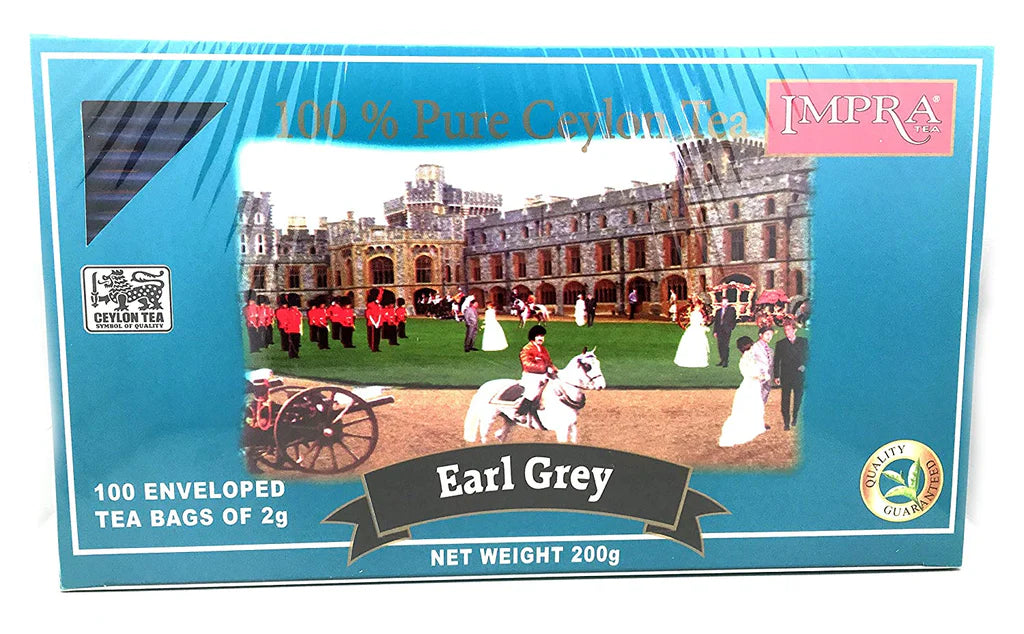 Impra Earl Pure Grey Ceylon Tea, 100TB