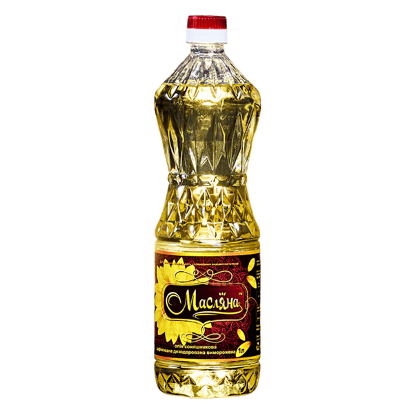 Maslyana Refined Sunflower Oil, 1L