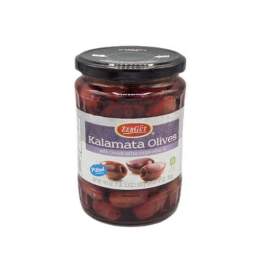 Zergut Greek Kalamata Olives, 260g