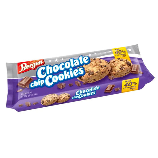 Bergen Chocolate Chip Dark Cookies, 100g