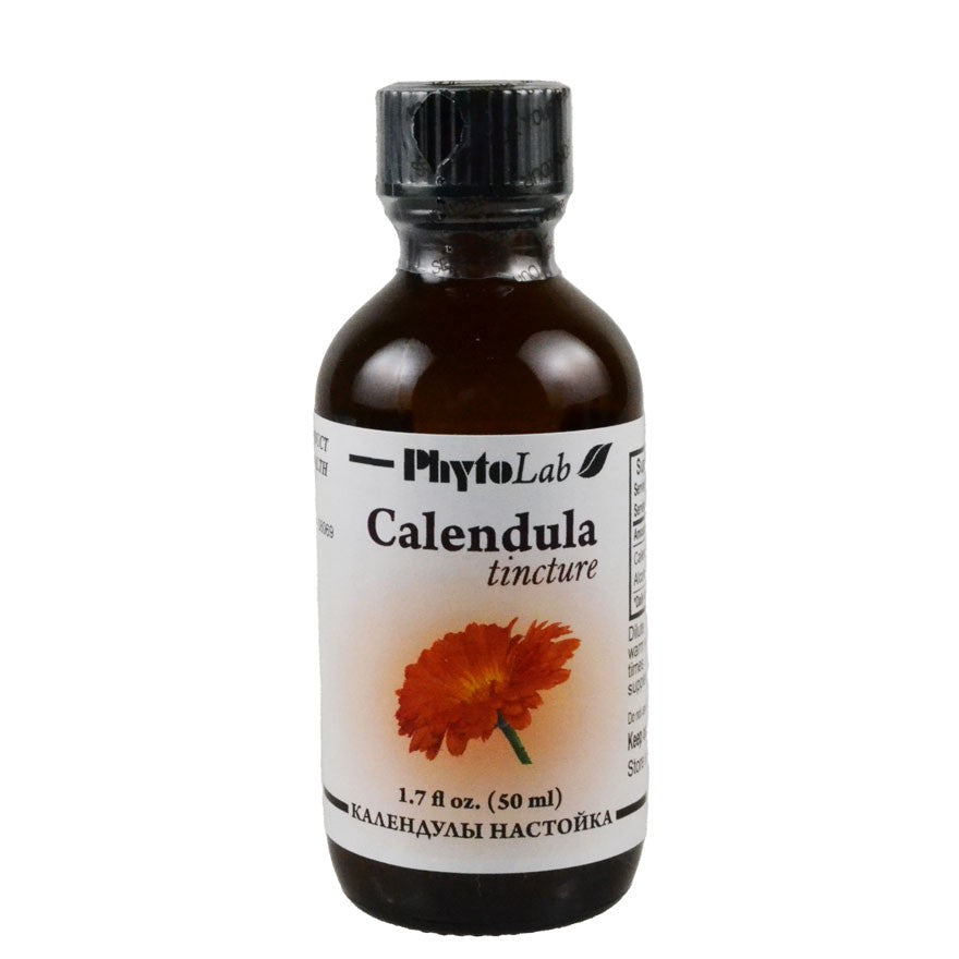 bottle of PhytoLab Caledula Tincture, 50mL