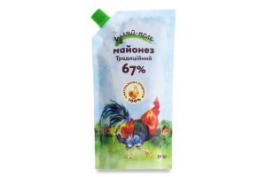 Mayonnaise Gulyai-Pole Traditional 67%, 300g