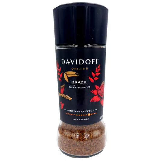 Davidoff Brazil Instant Coffee Rich & Balanced, 100g