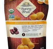 Suny Fruit Organic Pitted Dates, 250g