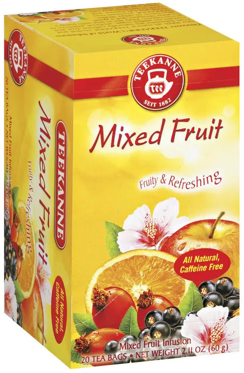 pack of Teekanne Mixed Fruit Tea, 60g