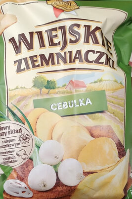 Wiejskie Ziemniaczki Potato Chips with Onion Flavour, 130g