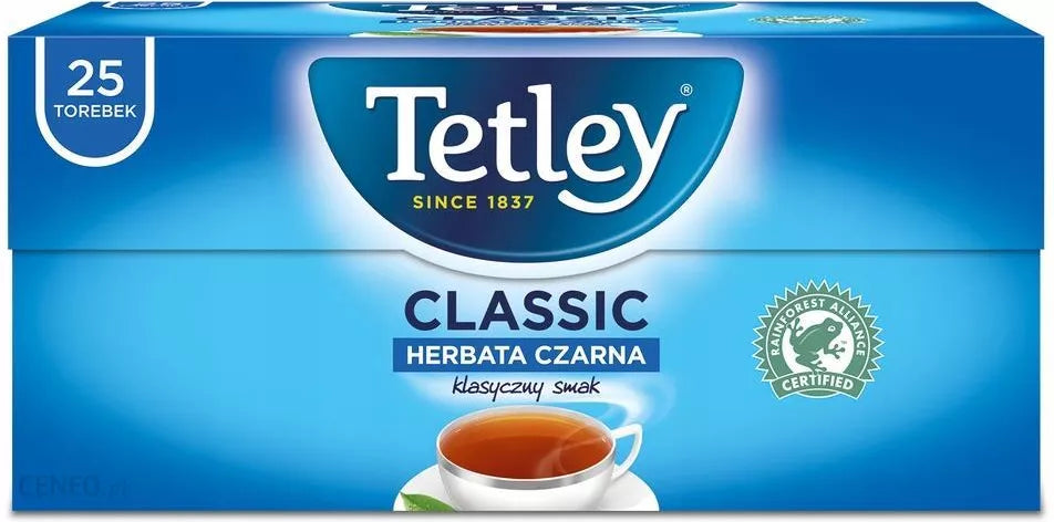 pack of Tetley Classic Black Tea, 25TB