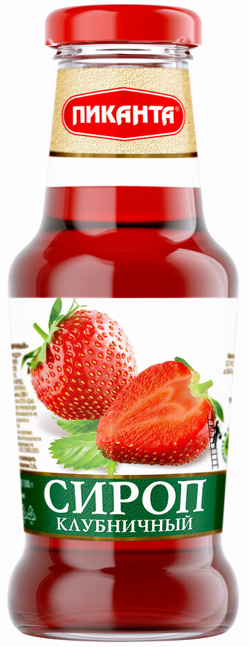 Pikanta Strawberry Syrup, 250ml