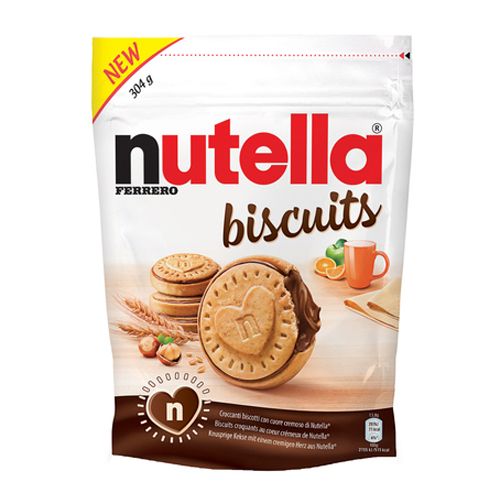 Nutella Biscuits Resealable Bag, 304g