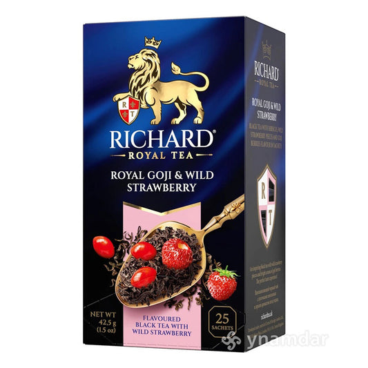 Richard Royal Goji & Wild Strawberry Tea, 25TB