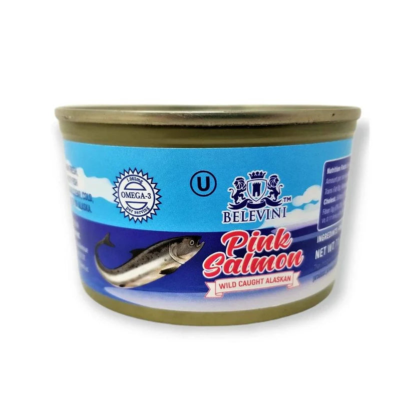 Belevini Pink Salmon Wild Caught Alaskan, 212g