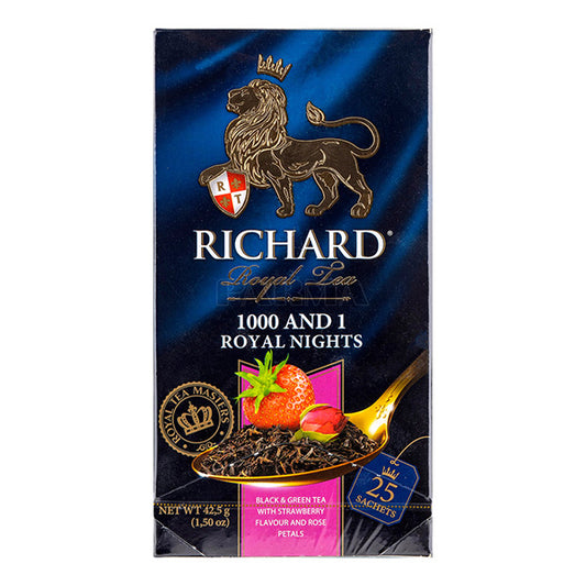 Richard 1000 And 1 Royal Nights, Black & Green Tea, 25TB