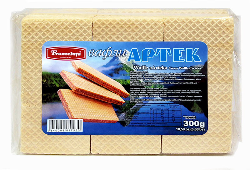 pack of Artek Waffles, 300g