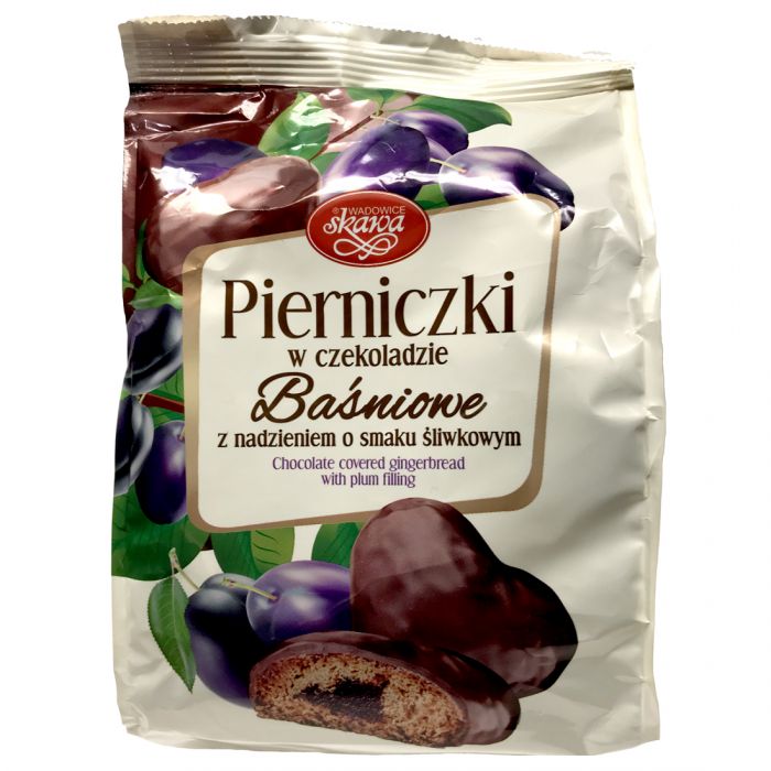 Chocolate Covered Gingerbread w/ Plum Filling, 150g