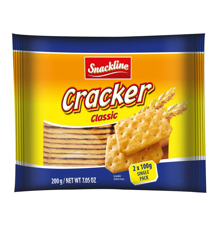 Snackline Salted Crackers, 200g