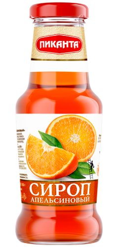 Pikanta Orange Syrup, 250ml