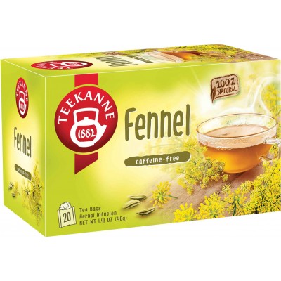 pack of Teekanne Fennel Herbal Infusion Tea, 20TB