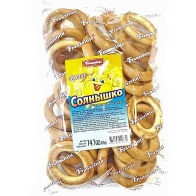 pack of Franzeluta Crisp Bread Rings "Sunny", 400g