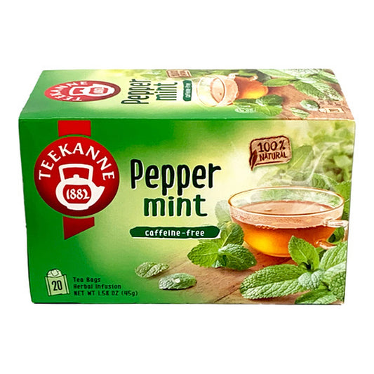 box of Teekanne Peppermint Herbal Infusion Tea, 20TB