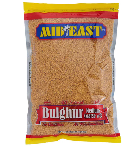 pack of Mid East Bulghur Medium Coast #3, 680g