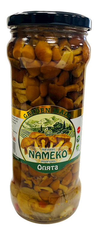 jar of Garden Made Marinated Nameko Mushrooms, 530g